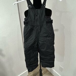 Cat & Jack Black Puffer Snow Bib